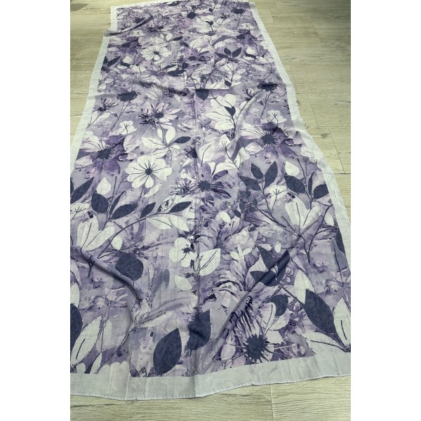 Dijital Bambu Pamuklu Şal 001